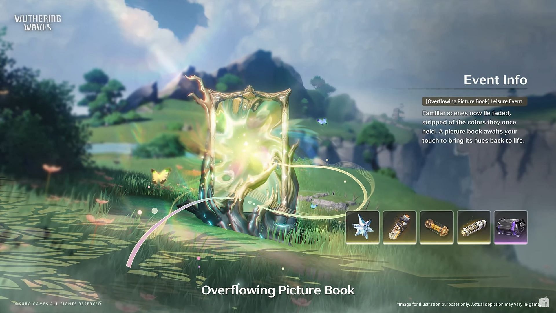 Overflowing Picture Book event (Image via Kuro Games)